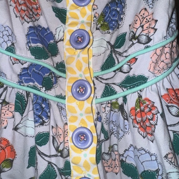 Matilda Jane lilac yellow sundress size 2 - Picture 3 of 6